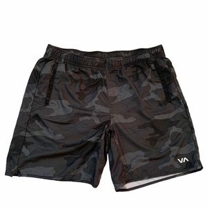 RVCA Athletic Camouflage Shorts